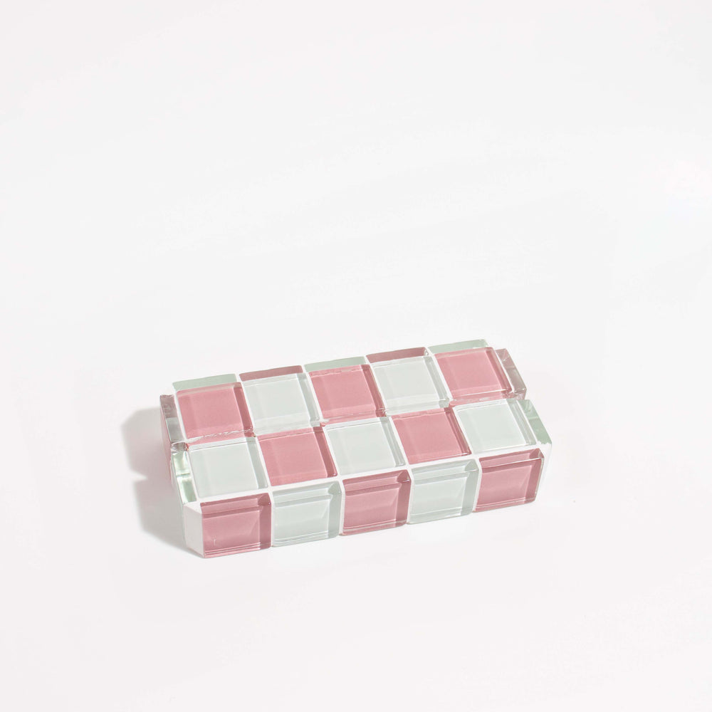 
                      
                        Glass Tile Picture Stand - Pink Himalayan Milk Chocolate
                      
                    