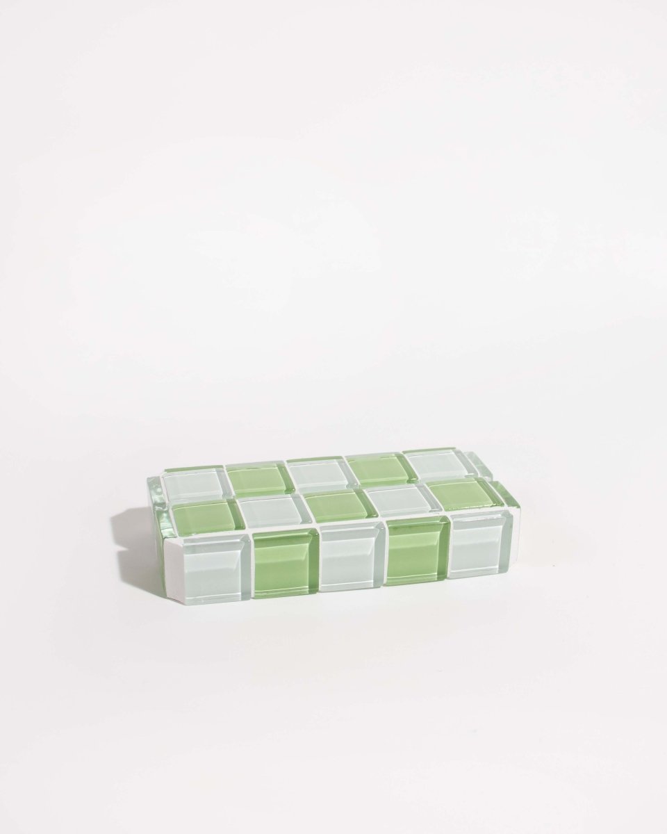 Subtle Art Studios Glass Tile Picture Stand - Pistachio Milk Chocolate