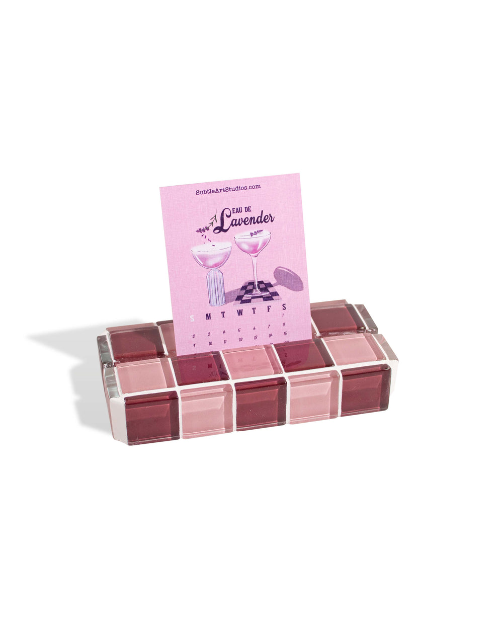 Glass Tile Picture Stand - The Sweetest Love