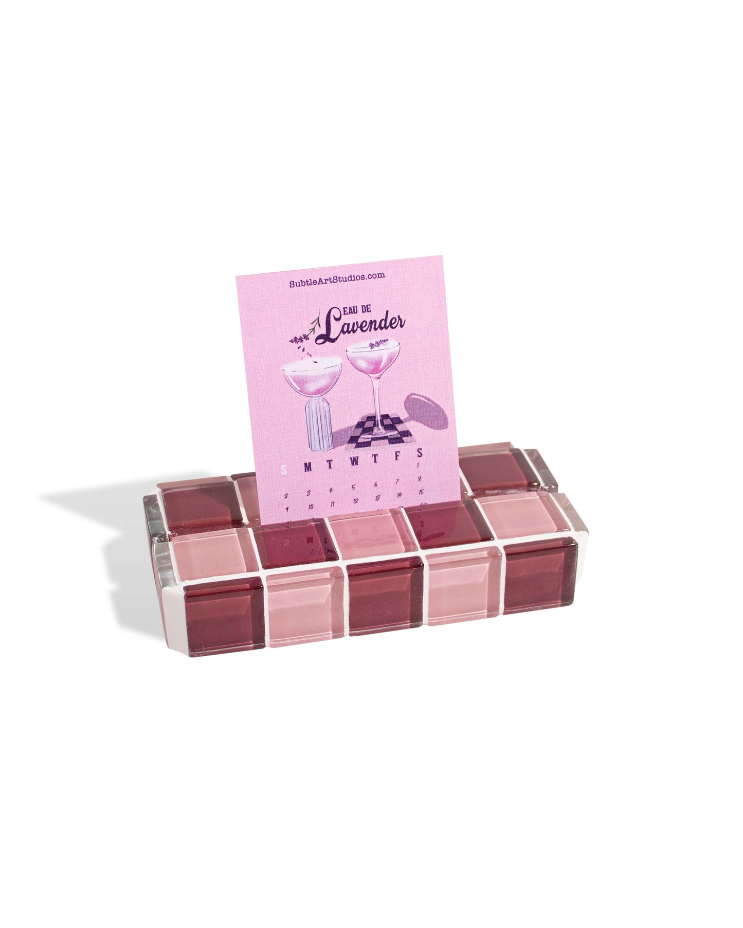 Glass Tile Picture Stand - The Sweetest Love