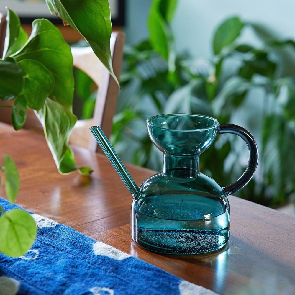 
                      
                        Modern Sprout Glass Watering Can - lily & onyx
                      
                    