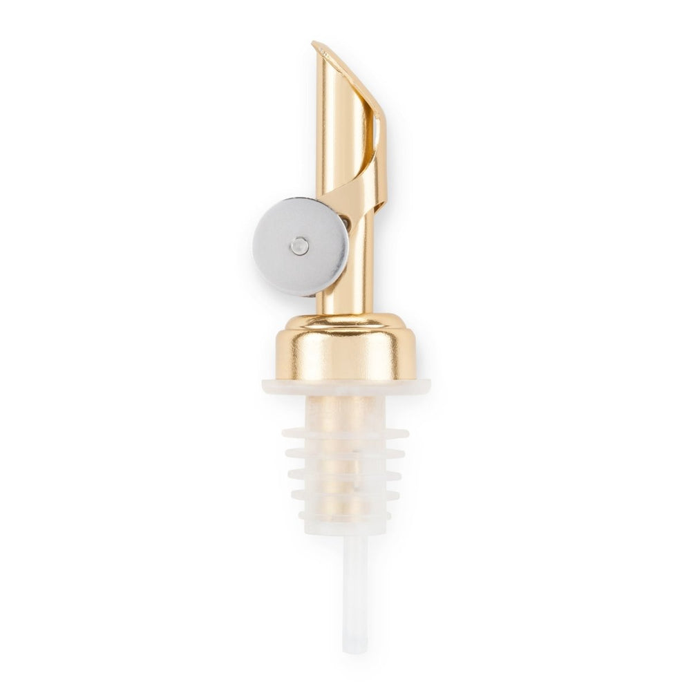 True Glide Weighted Pour Spout in Gold, Set of 2 - lily & onyx