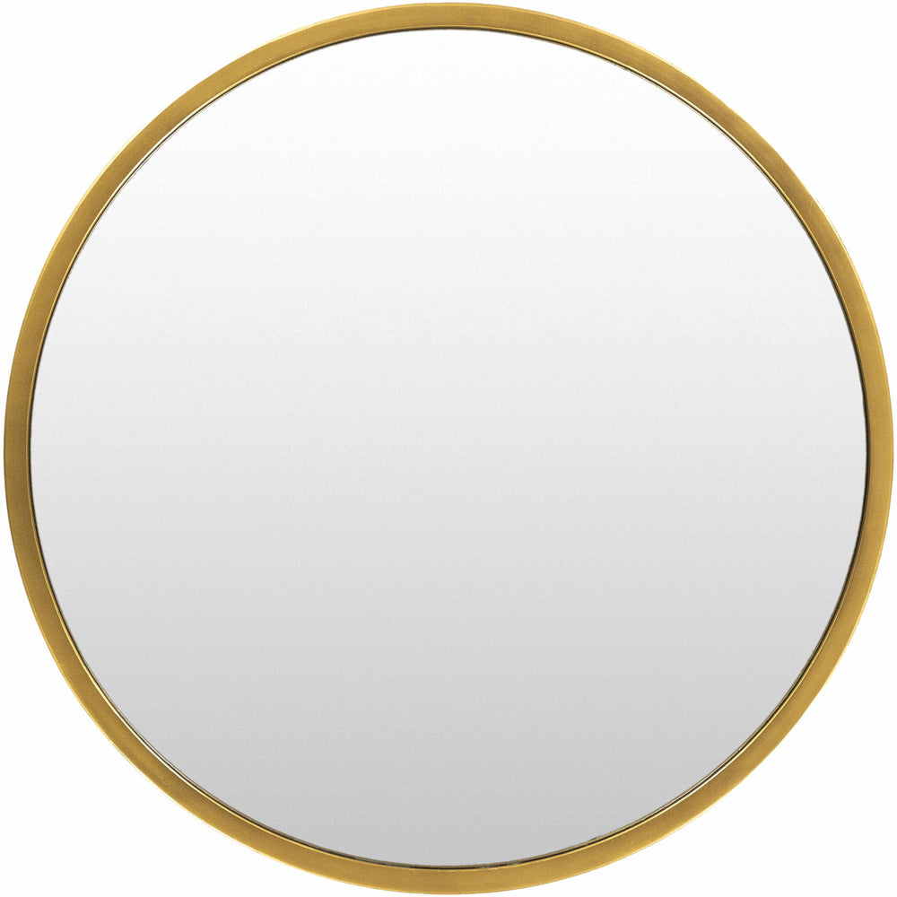 
                      
                        Guindarohan Gold Frame Round Mirror
                      
                    