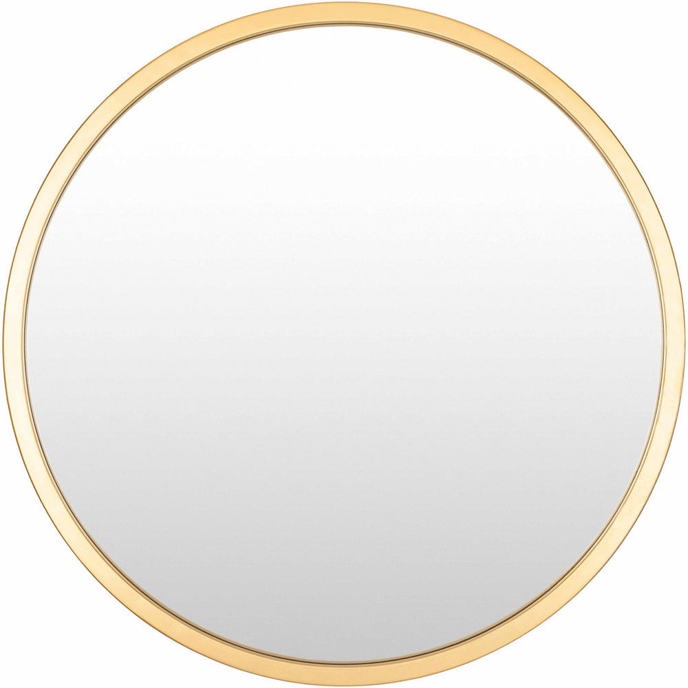 
                      
                        Guindarohan Gold Frame Round Mirror
                      
                    