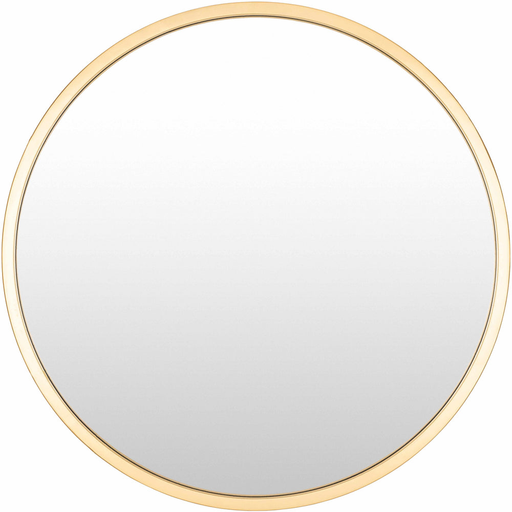 
                      
                        Guindarohan Gold Frame Round Mirror
                      
                    