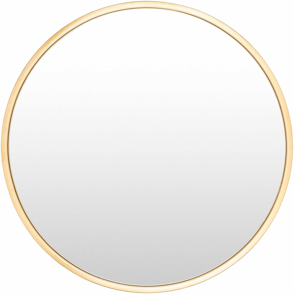 
                      
                        Guindarohan Gold Frame Round Mirror
                      
                    