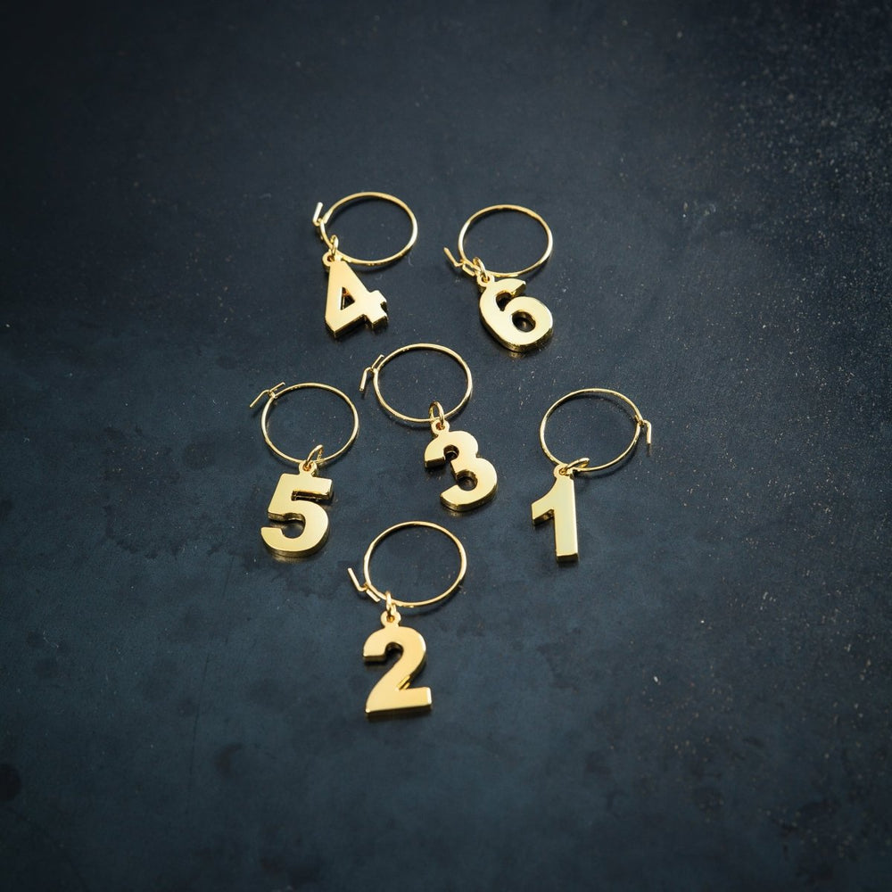 Viski Gold Plated Wine Charms - lily & onyx