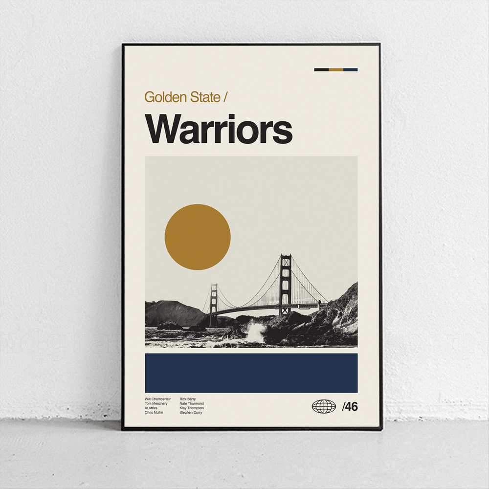 Sandgrain Studio Golden State Warriors - lily & onyx