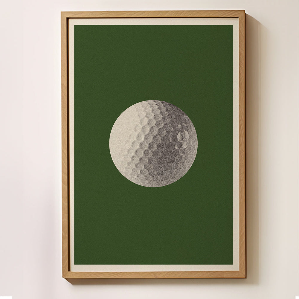 Golf Ball Art Print