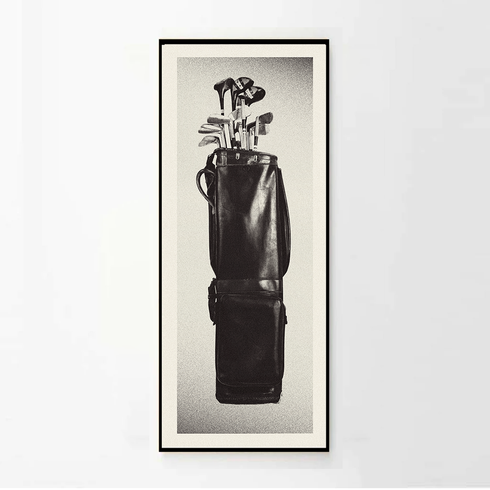 Golf Clubs Art Print