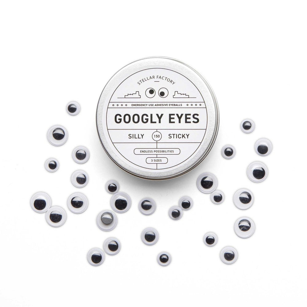 Stellar Factory Googly Eyes, 150 Pack - lily & onyx