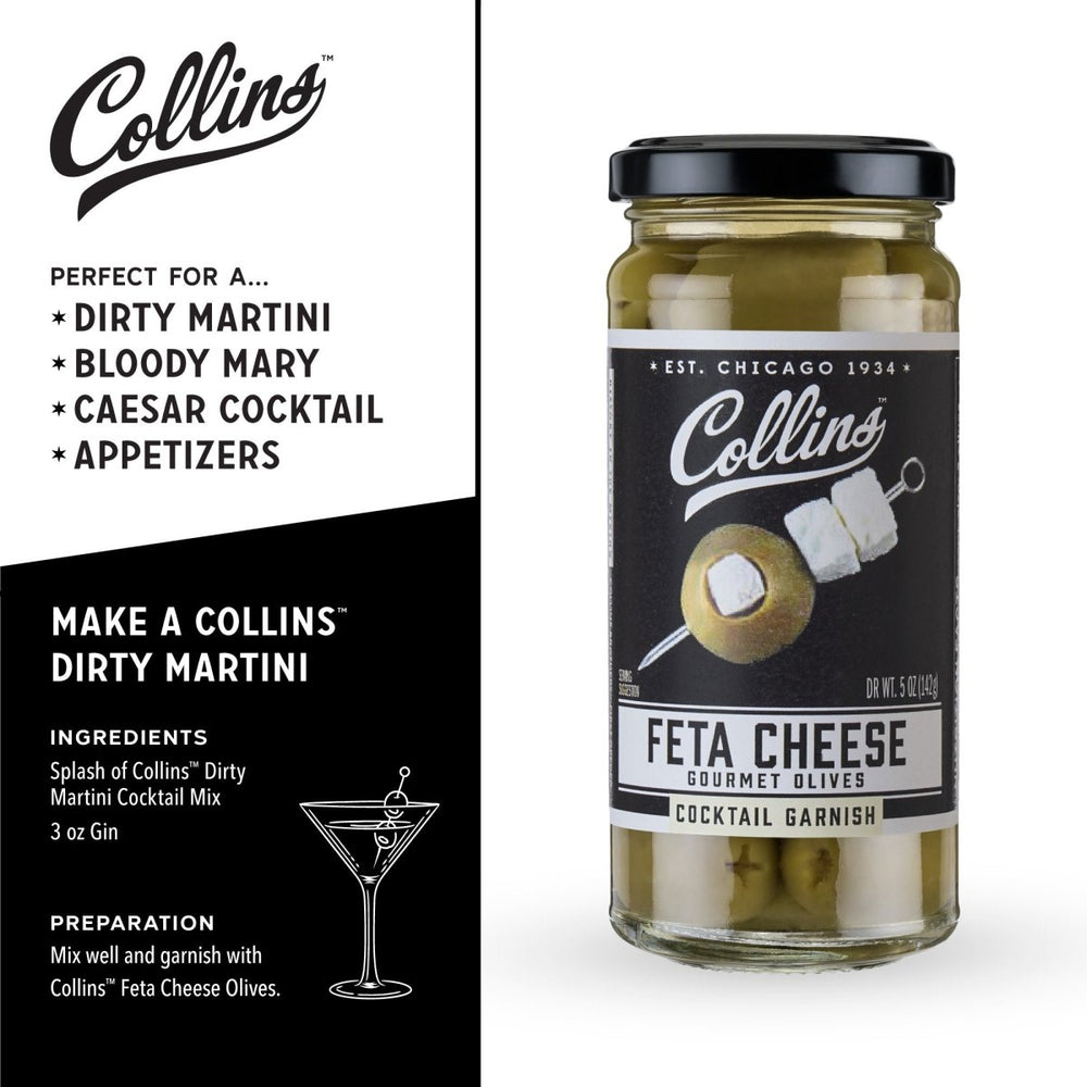 
                      
                        Collins Gourmet Feta Cheese Olives, 5 oz - lily & onyx
                      
                    