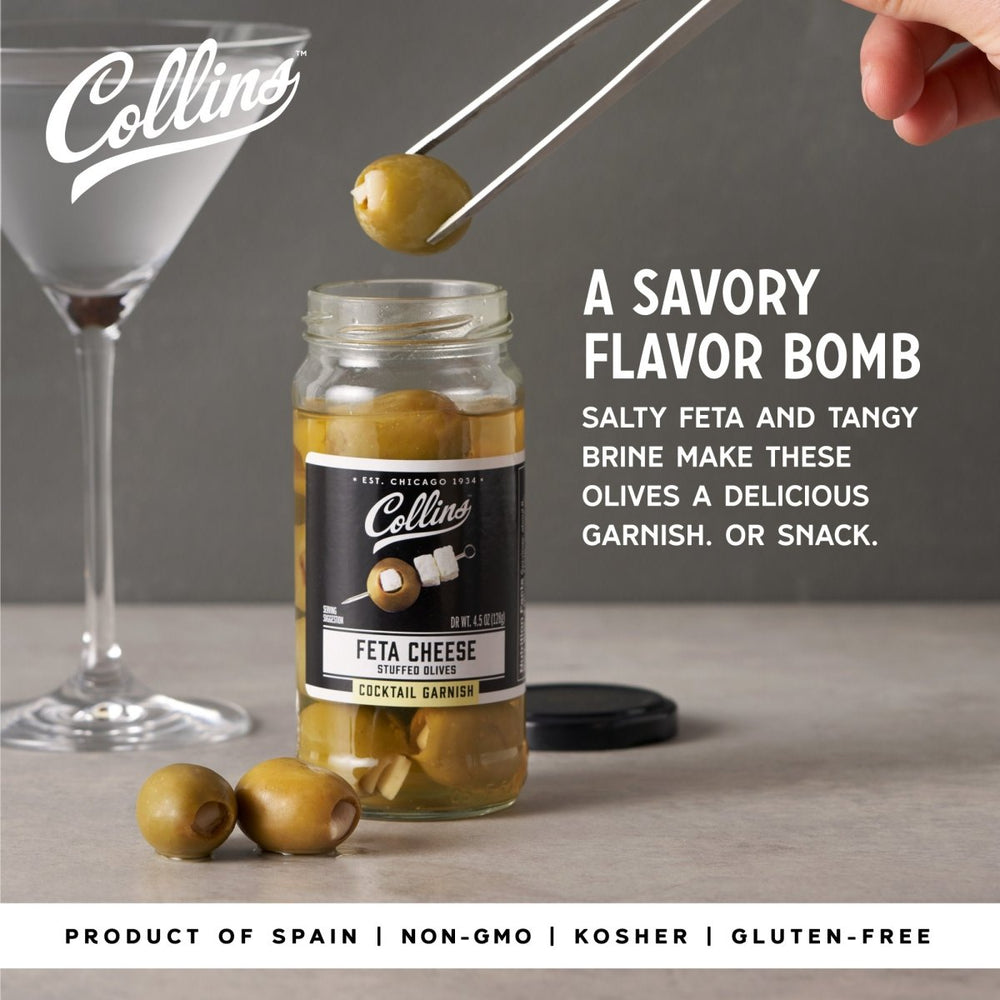 
                      
                        Collins Gourmet Feta Cheese Olives, 5 oz - lily & onyx
                      
                    