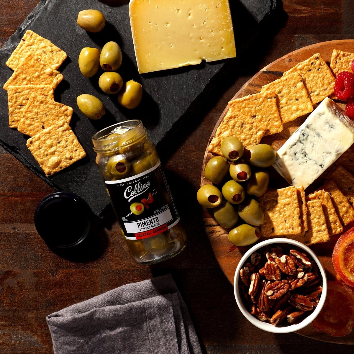 Collins Gourmet Martini Pimento Olives, 4.5 oz - lily & onyx