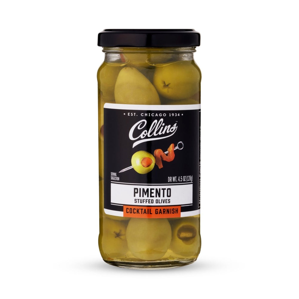 Collins Gourmet Martini Pimento Olives, 4.5 oz - lily & onyx
