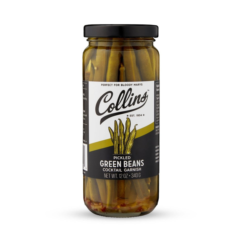 Collins Gourmet Pickled Green Beans, 12 oz - lily & onyx