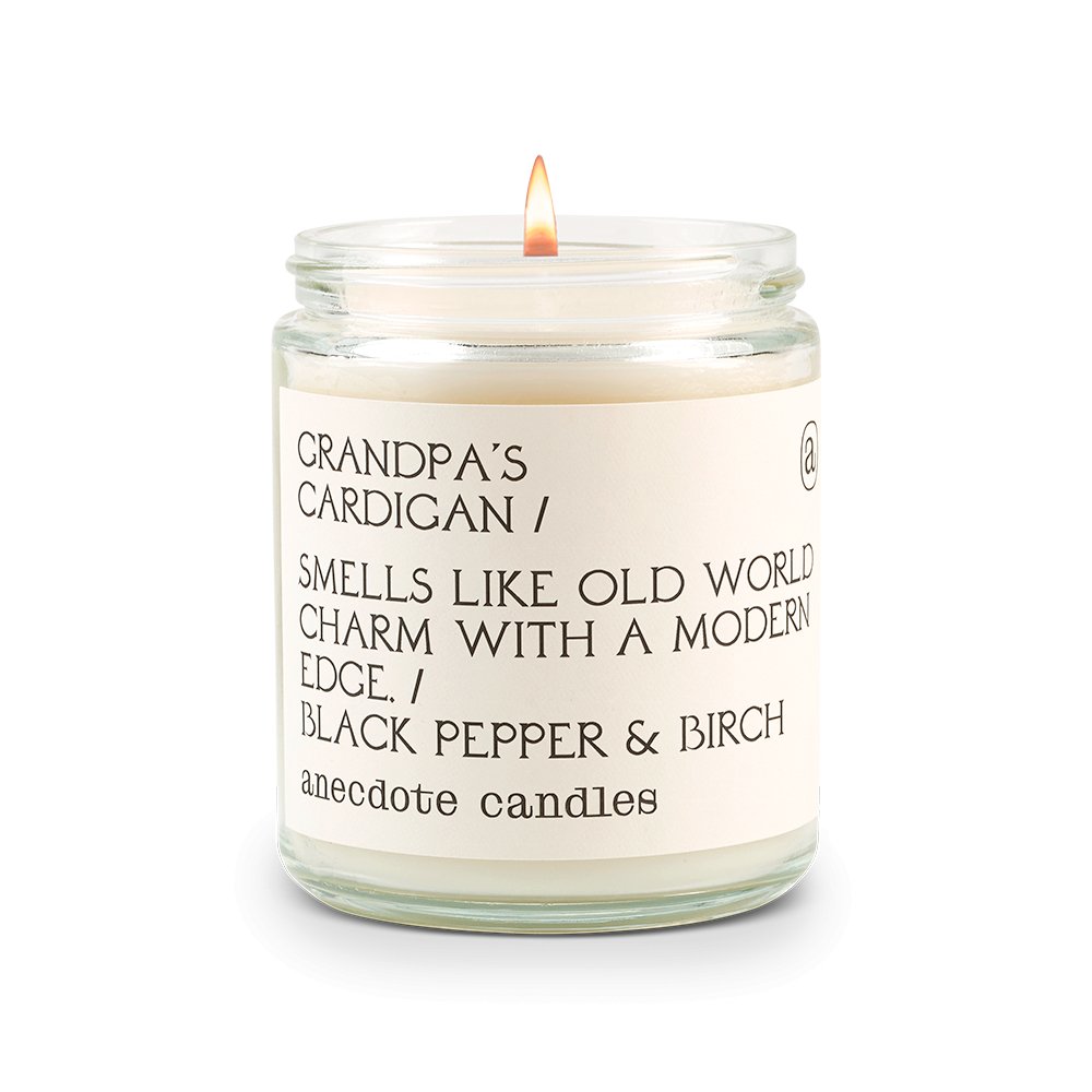Anecdote Candles Grandpa’s Cardigan Candle - lily & onyx