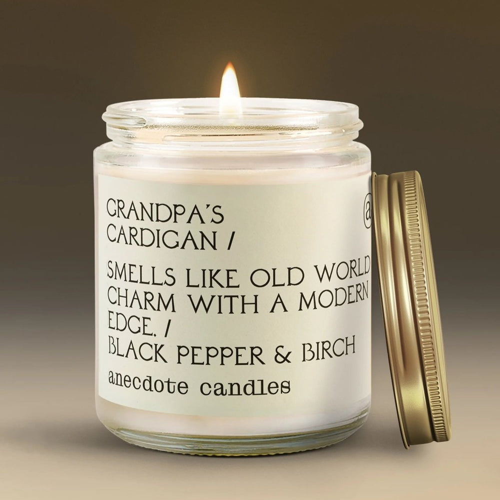 Anecdote Candles Grandpa’s Cardigan Candle - lily & onyx