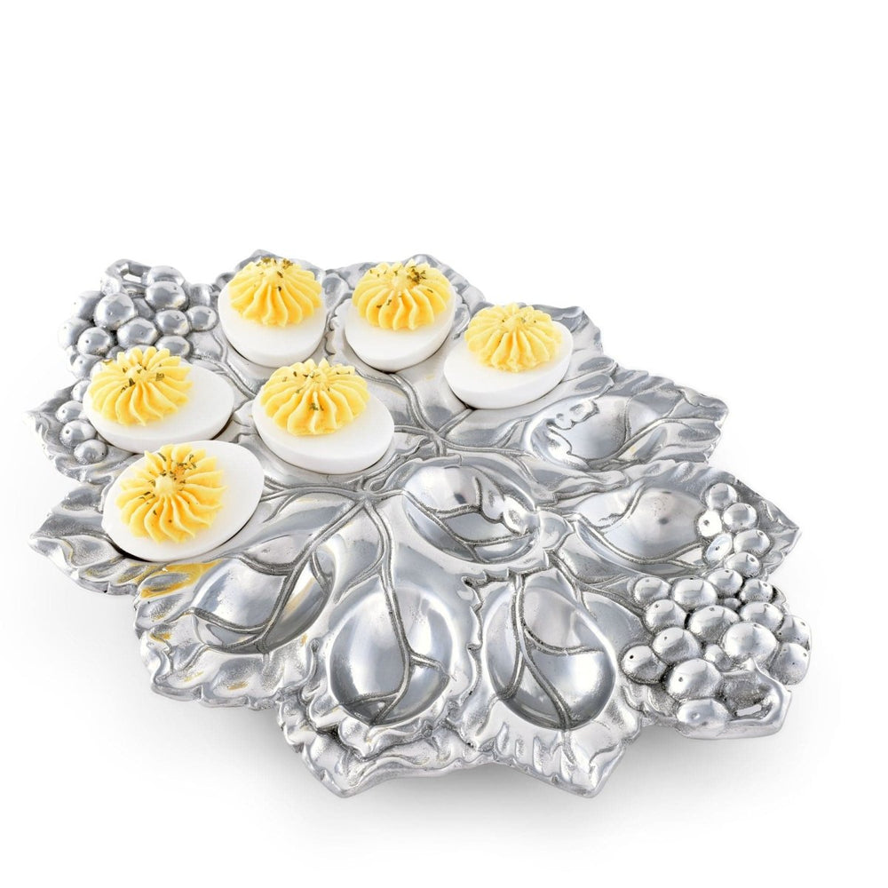 Arthur Court Designs Grape Deviled Egg Holder - lily & onyx