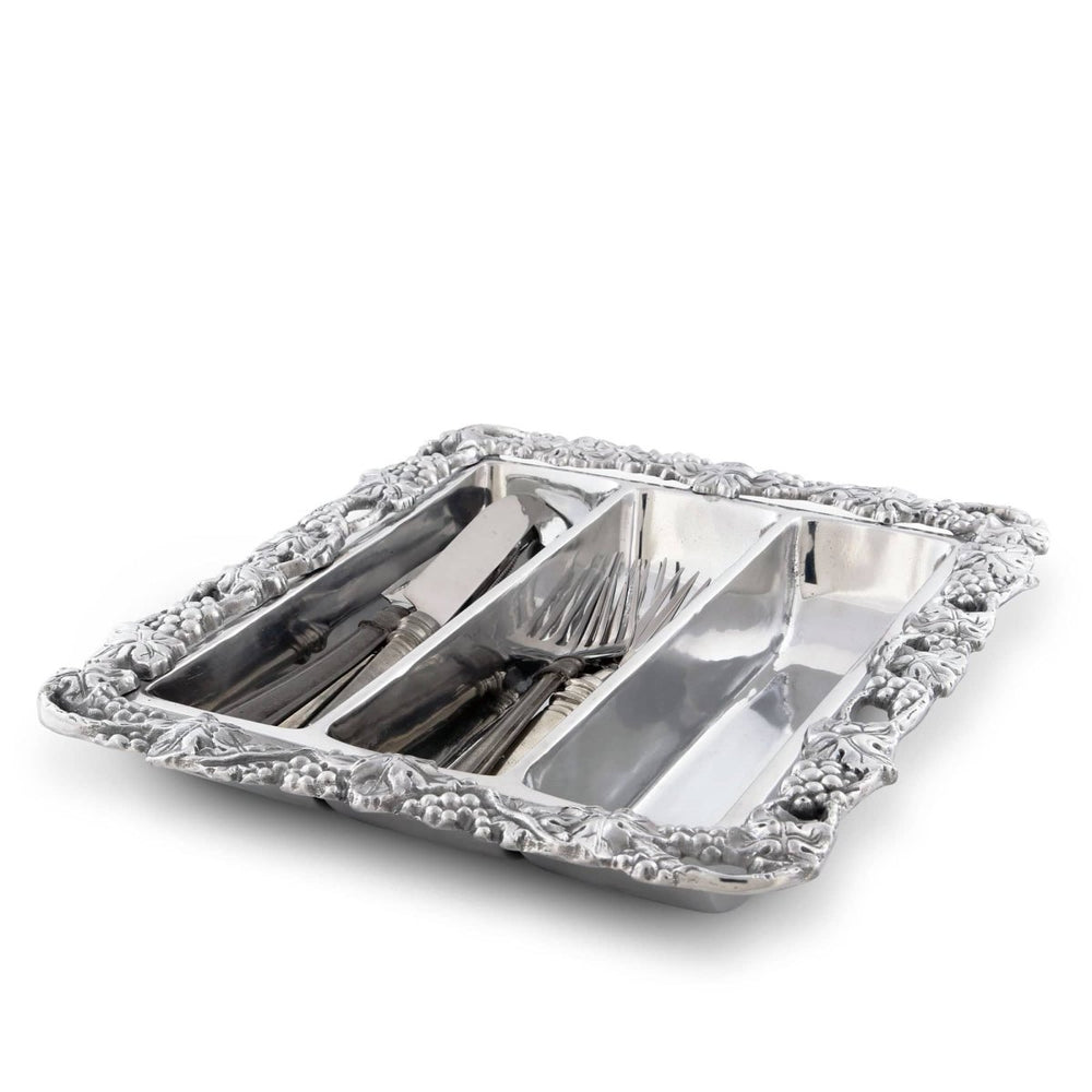 Arthur Court Designs Grape Flatware Caddy - lily & onyx