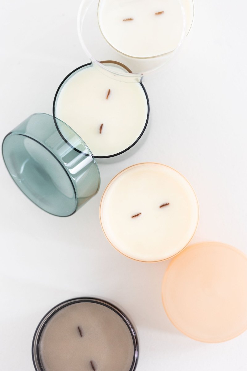 Wax Buffalo Grapefruit Spritz Wooden Wick Candle - lily & onyx