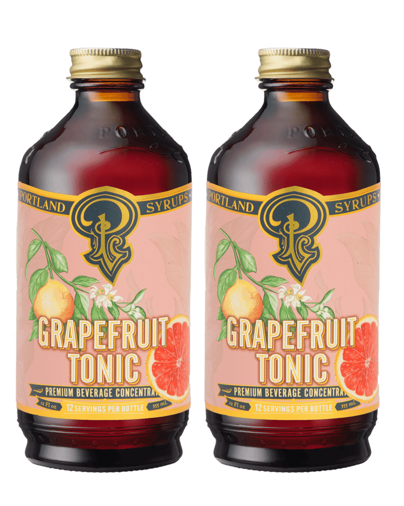 Portland Syrups Grapefruit Tonic, 2 Pack - lily & onyx