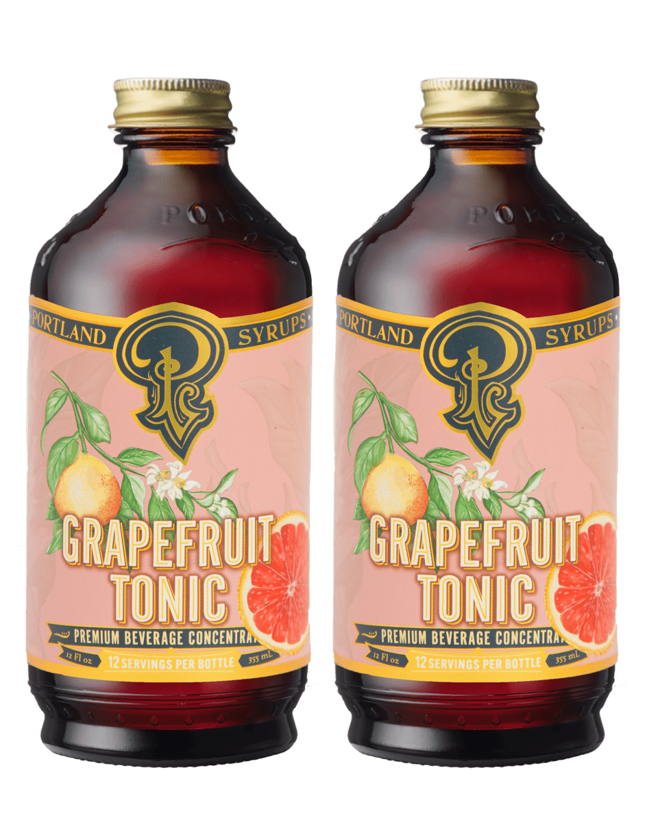 Portland Syrups Grapefruit Tonic, 2 Pack - lily & onyx