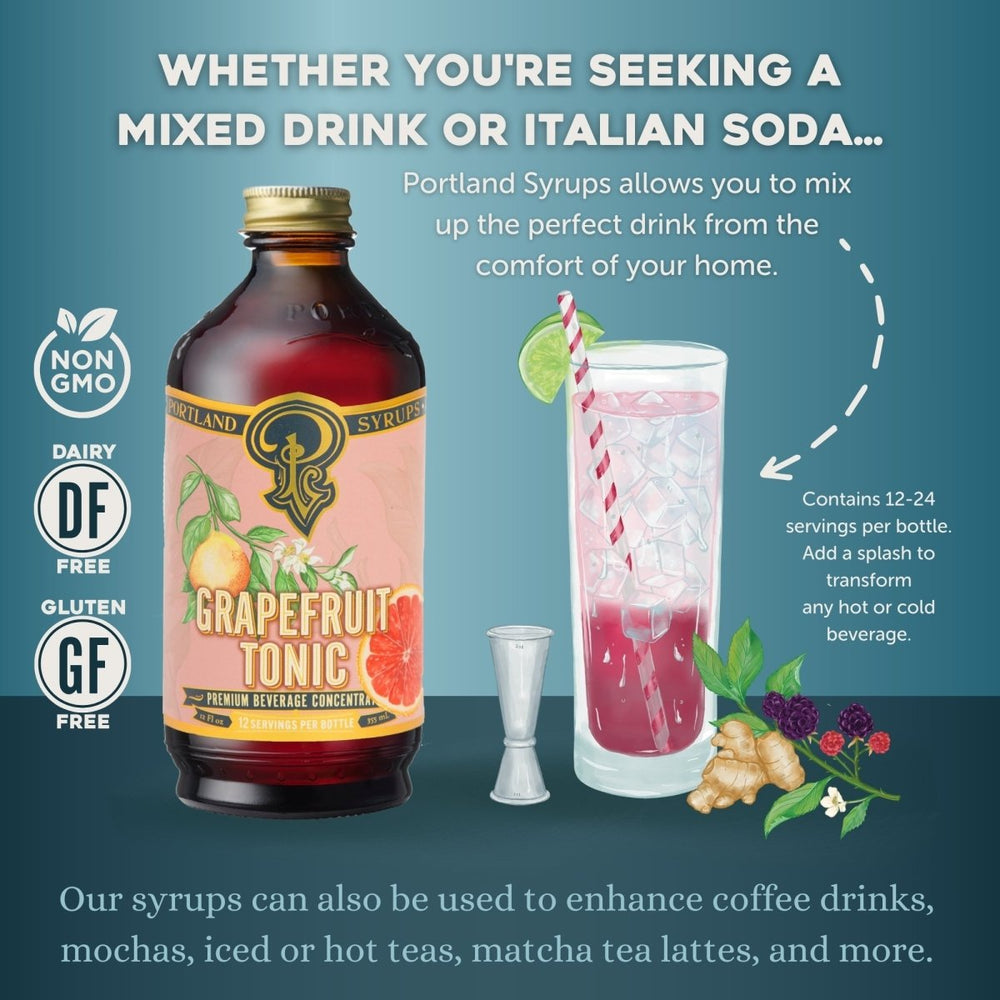 
                      
                        Portland Syrups Grapefruit Tonic - lily & onyx
                      
                    