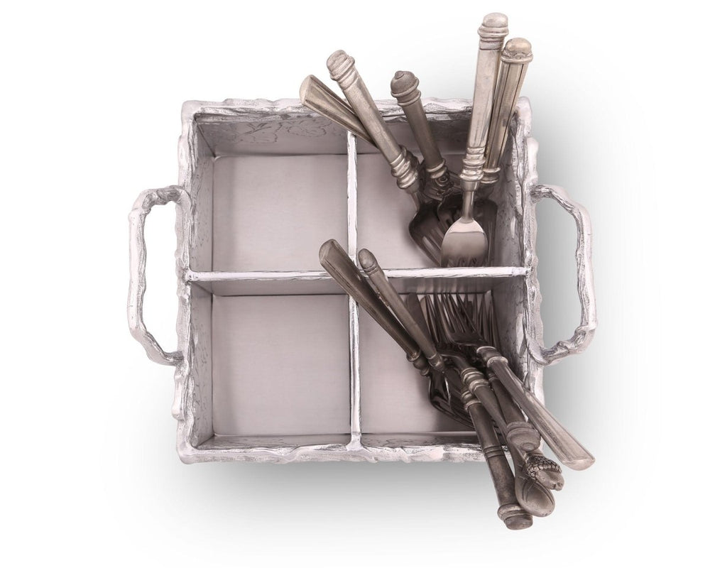 
                      
                        Arthur Court Designs Grapevine Flatware Caddy - lily & onyx
                      
                    