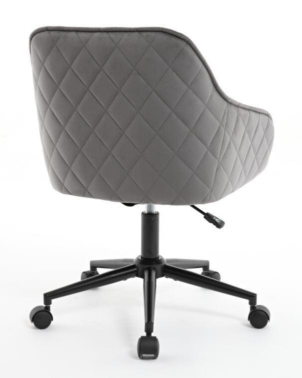 
                      
                        Walker Edison Gray Quilted Velvet Office Desk Chair - lily & onyx
                      
                    