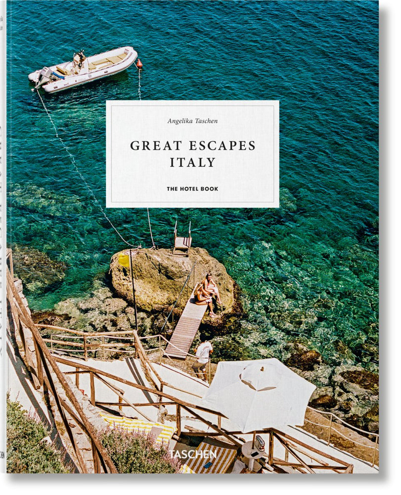 TASCHEN Great Escapes Italy. The Hotel Book (German, French, English) - lily & onyx