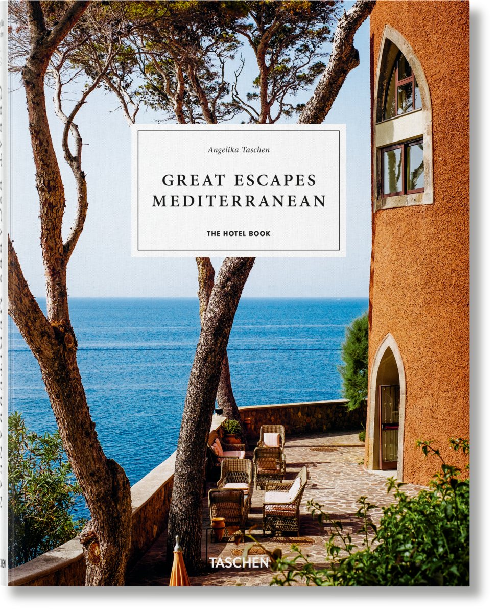 TASCHEN Great Escapes Mediterranean. The Hotel Book (Spanish, Italian, Portuguese) - lily & onyx