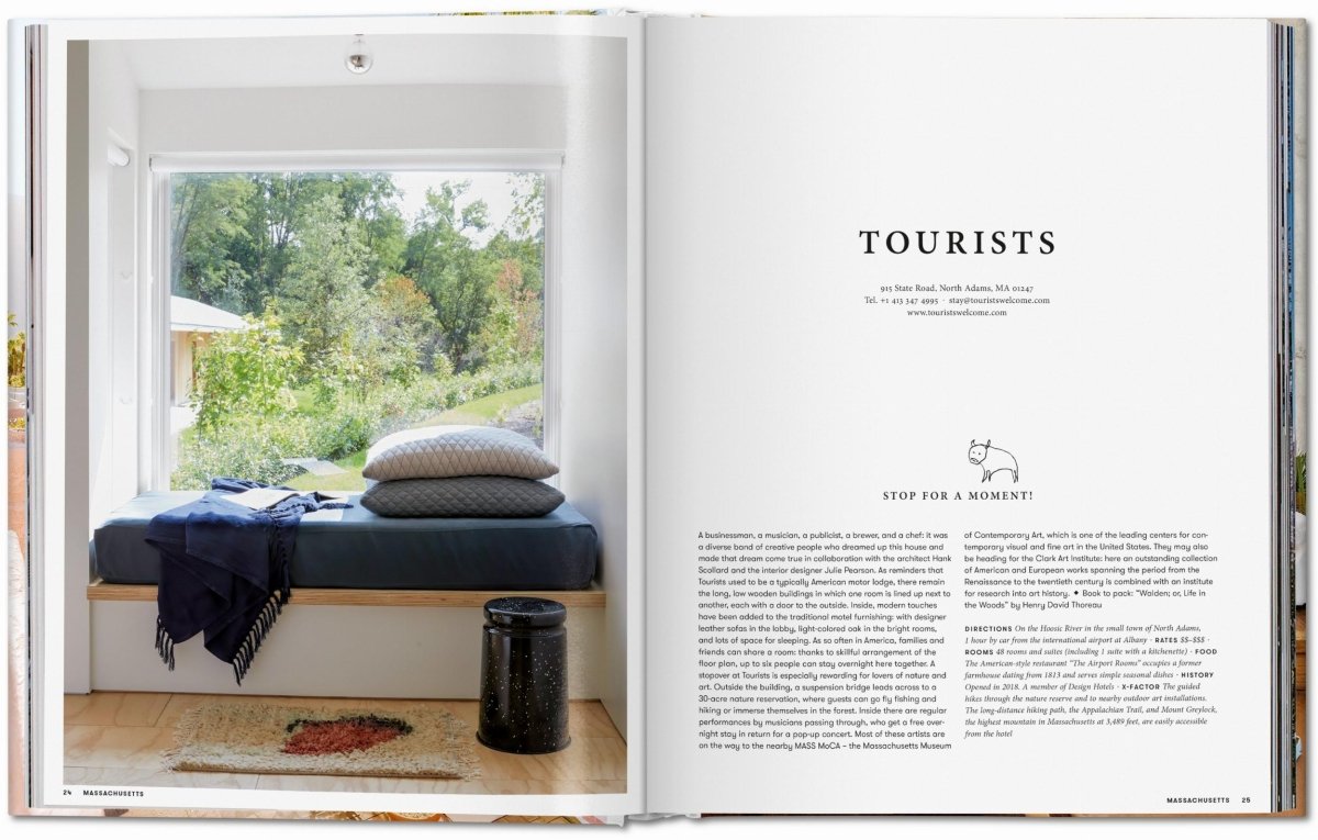 TASCHEN Great Escapes USA. The Hotel Book (German, French, English) - lily & onyx