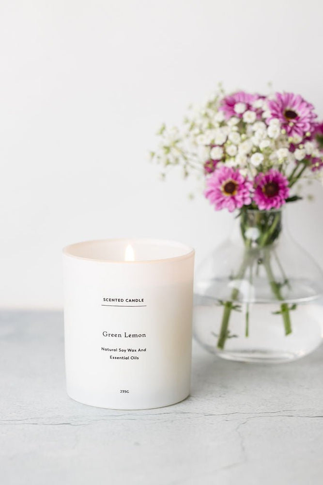 
                      
                        Lizush Green Lemon Scented Candle, 9 oz - lily & onyx
                      
                    