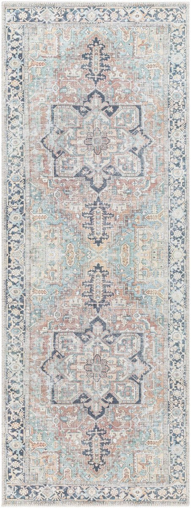 
                      
                        Hauteloom Green Nisa Vintage Washable Area Rug - lily & onyx
                      
                    