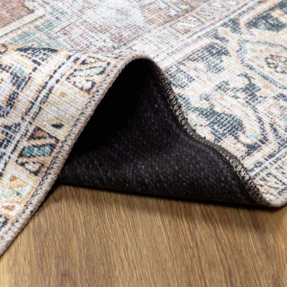 
                      
                        Hauteloom Green Nisa Vintage Washable Area Rug - lily & onyx
                      
                    