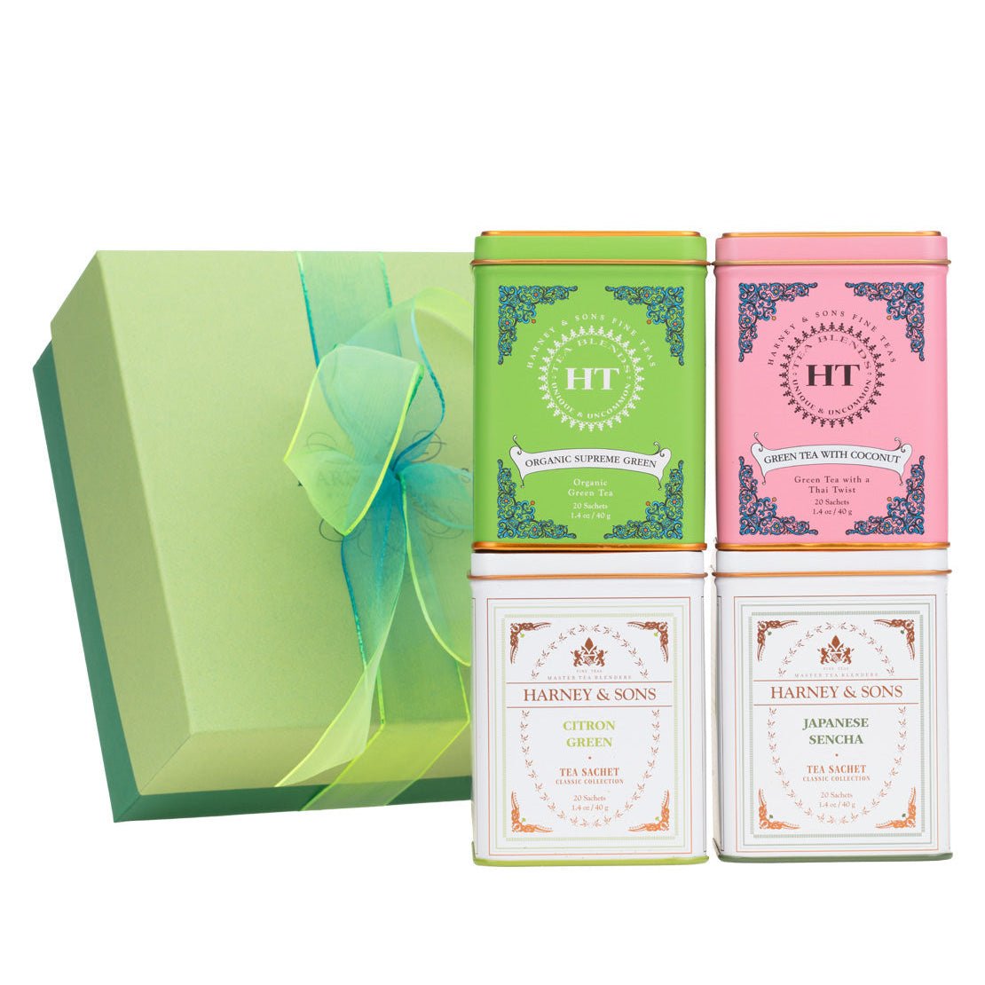 Harney & Sons Fine Teas Green Tea Gift Set - lily & onyx