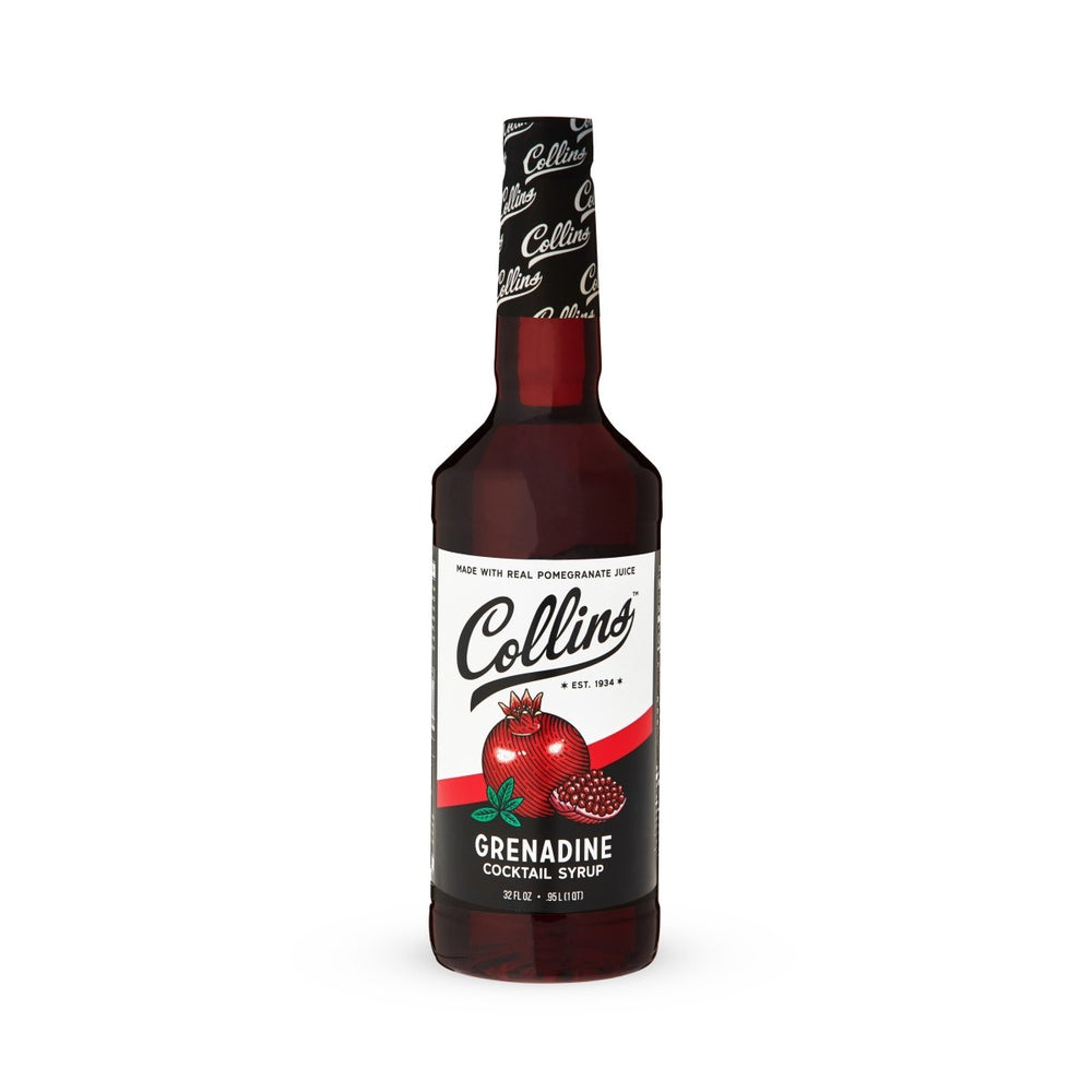 Collins Grenadine Cocktail Syrup, 32 oz - lily & onyx