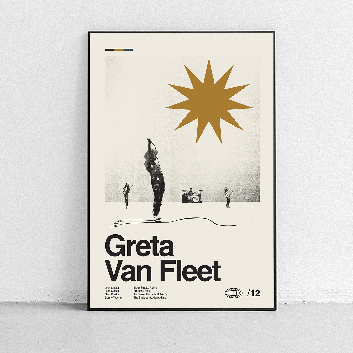 Greta Van Fleet Art Print