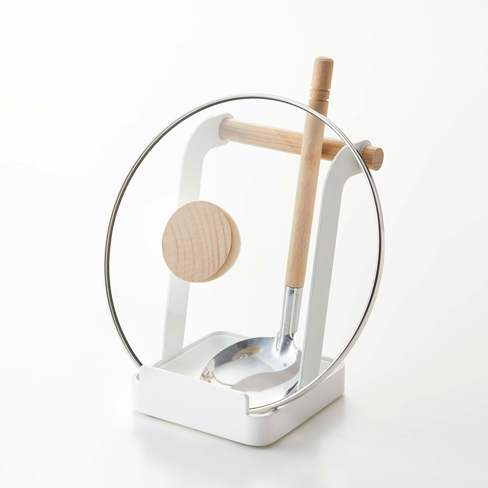 
                      
                        Lid & Ladle Steel & Wood Stand
                      
                    