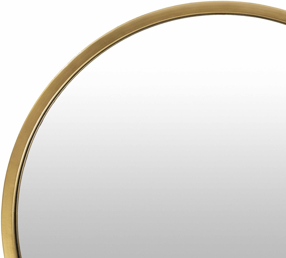 Boutique Rugs Guindarohan Gold Frame Round Mirror - lily & onyx