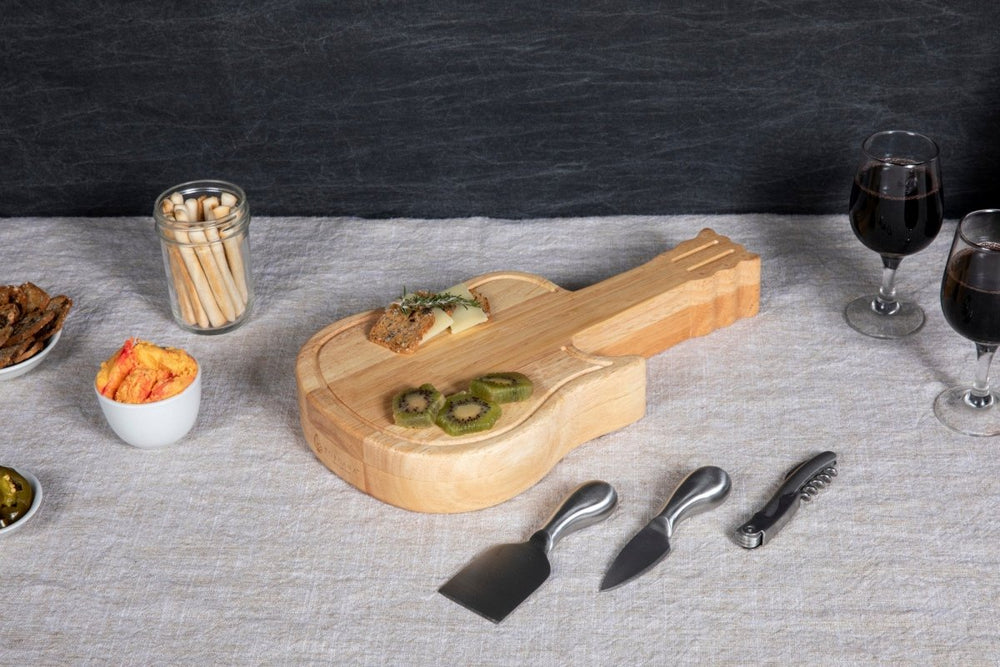 
                      
                        Picnic Time Family of Brands Guitar Cheese Cutting Board & Tools Set - lily & onyx
                      
                    