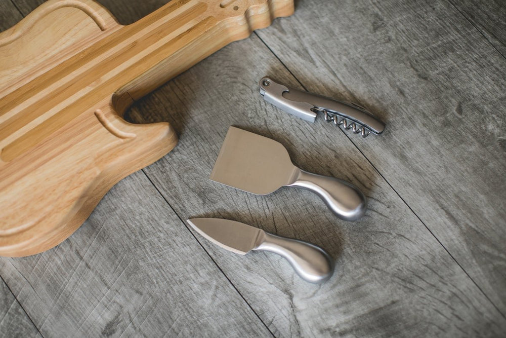 
                      
                        Picnic Time Family of Brands Guitar Cheese Cutting Board & Tools Set - lily & onyx
                      
                    