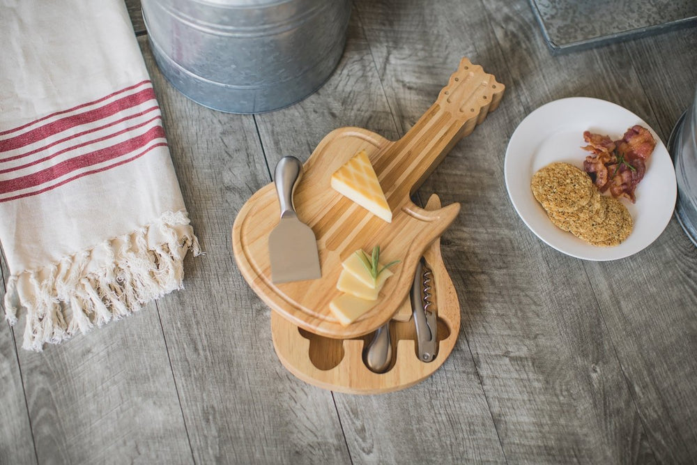 
                      
                        Picnic Time Family of Brands Guitar Cheese Cutting Board & Tools Set - lily & onyx
                      
                    