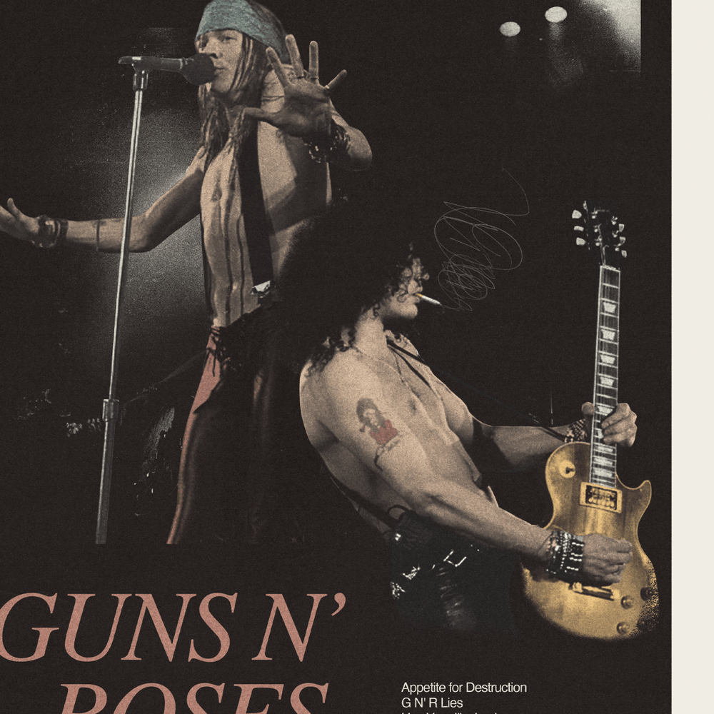 Sandgrain Studio Guns N' Roses - lily & onyx