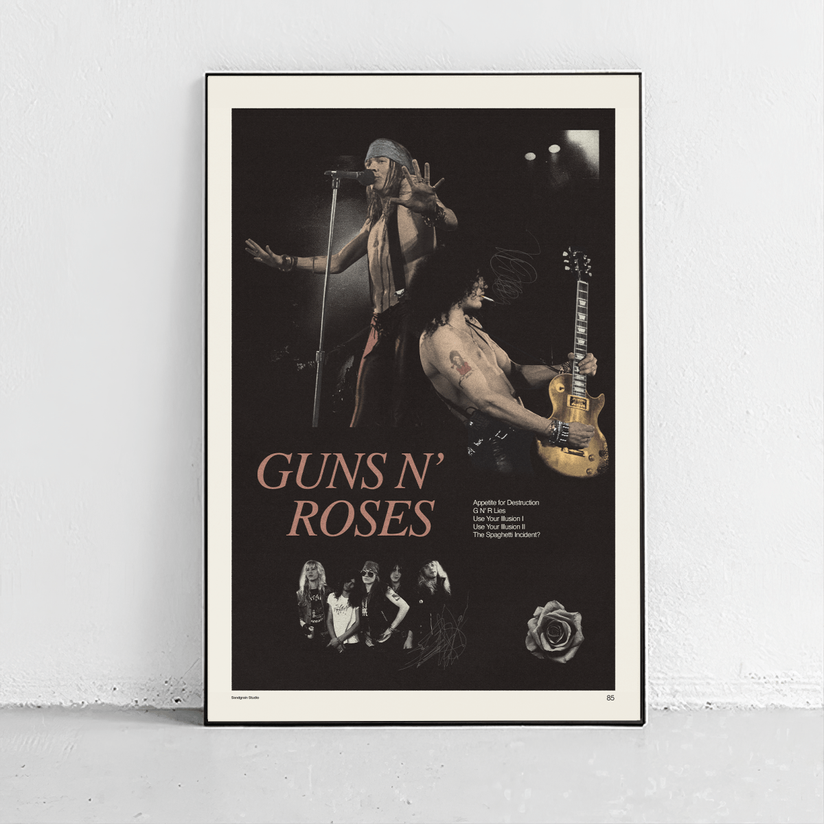 Sandgrain Studio Guns N' Roses - lily & onyx