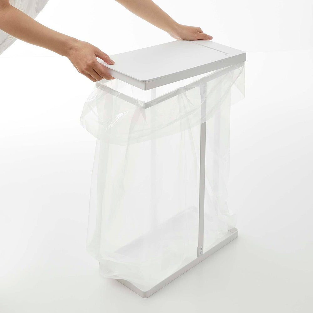 
                      
                        Lidded Steel Garbage Bag Holder
                      
                    