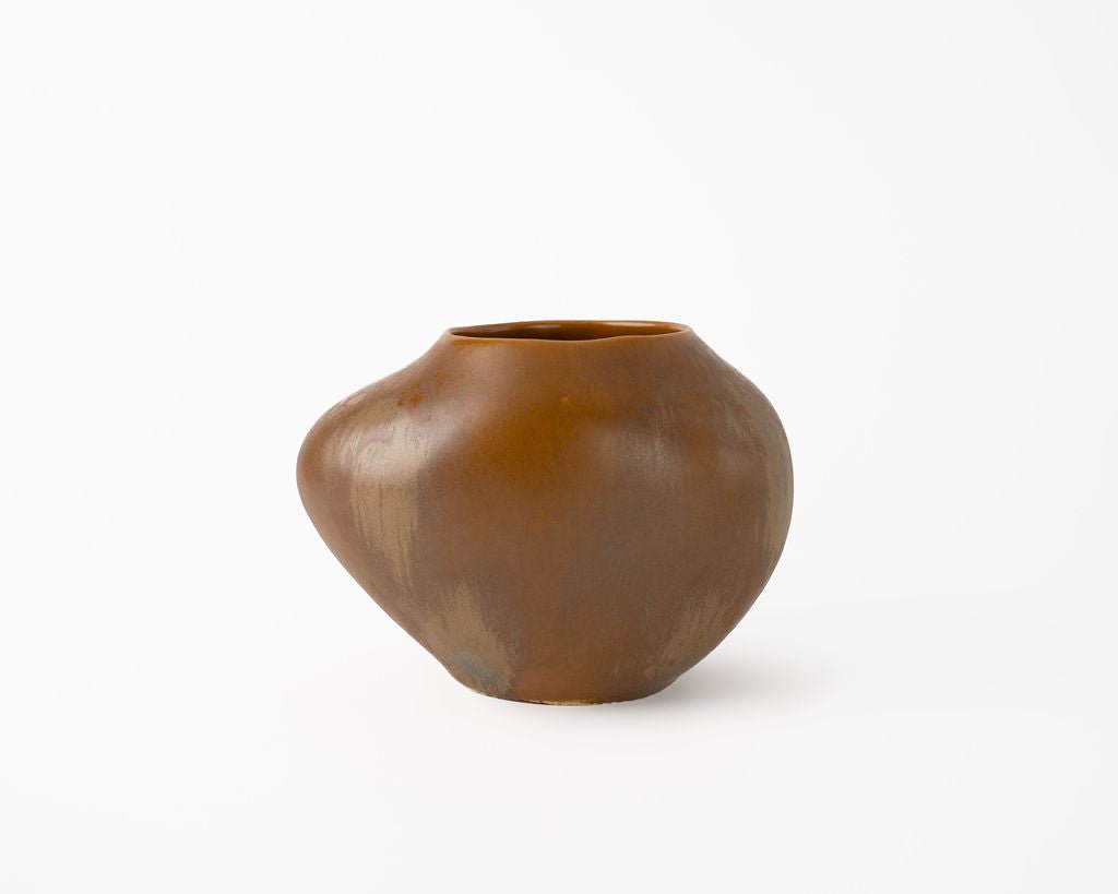 Haand Large Pebble Vase - Handmade Porcelain Flower Vase