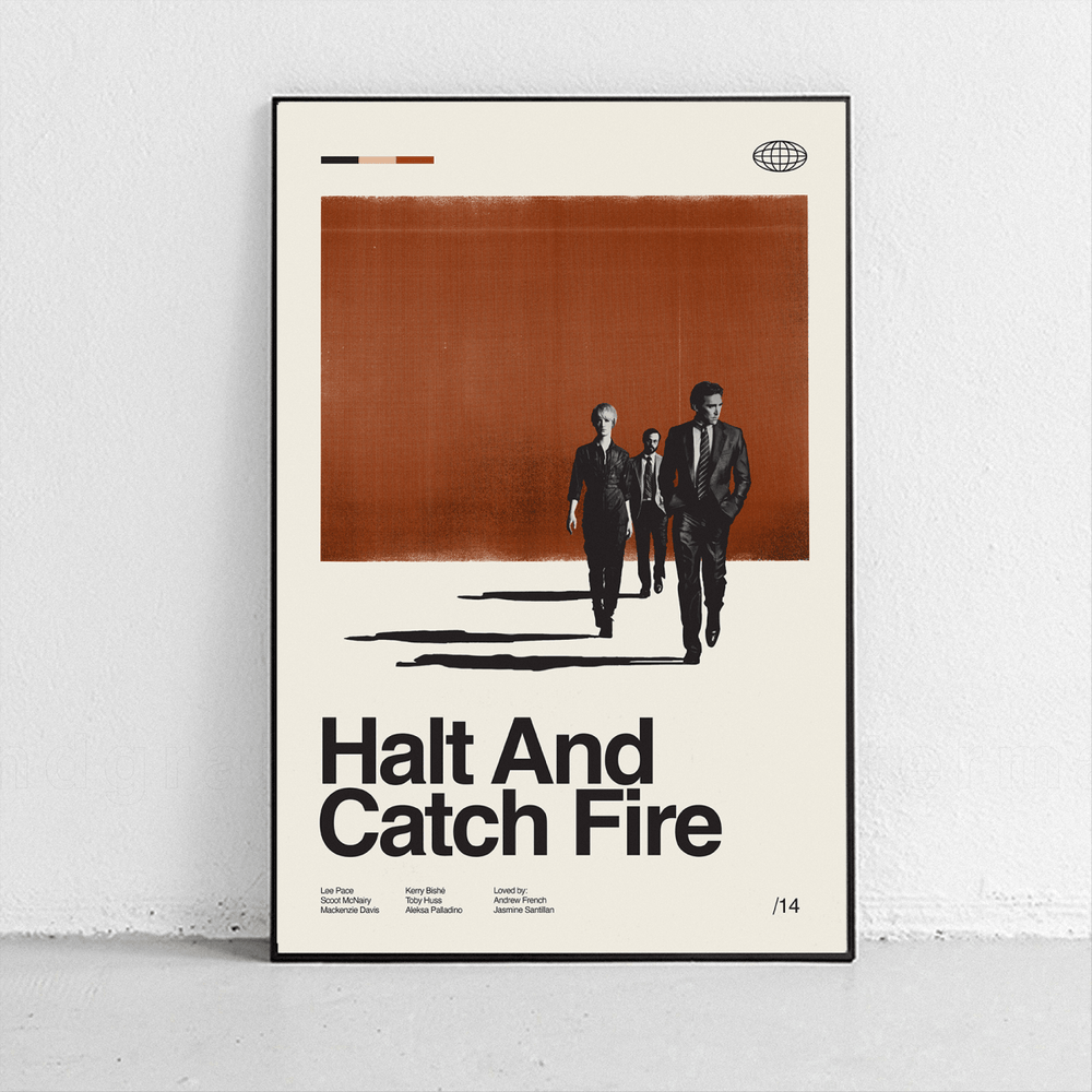 Sandgrain Studio Halt and Catch Fire - lily & onyx