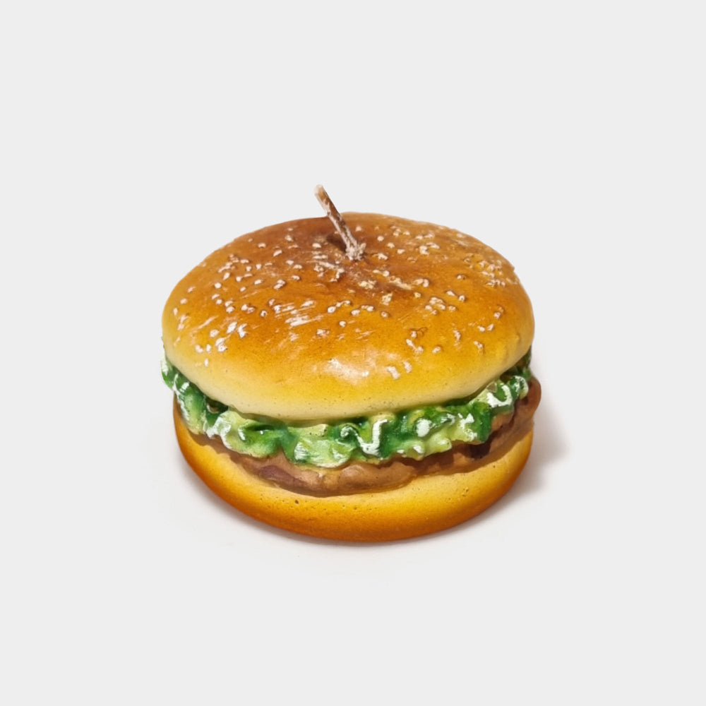 Buon Appetito Hamburger Candle